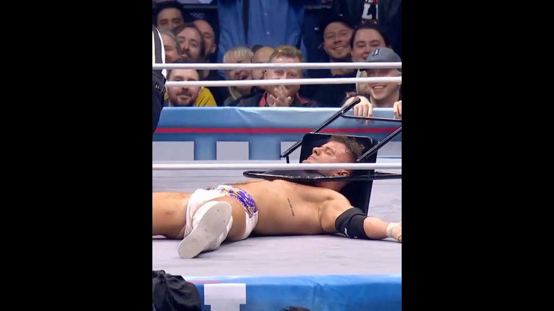 mjf went above and beyond 😆