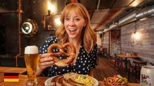 Eating the BEST Traditional Bavarian Food in Munich!