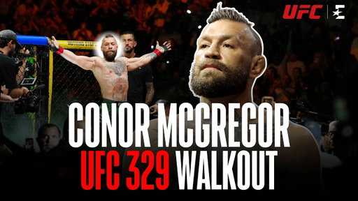 CONOR MCGREGOR FULL WALKOUT | UFC 329 | Main Event vs MAX HOLLOWAY