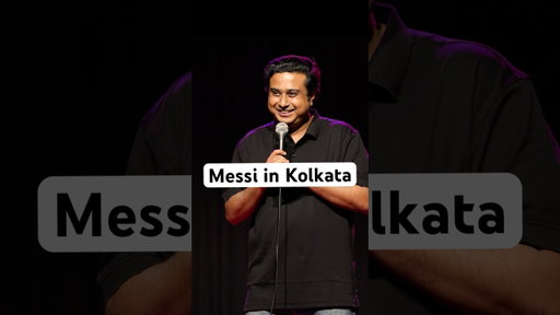When your show in Kolkata is on same day as Messi #standupcomedy #kolkata #messi