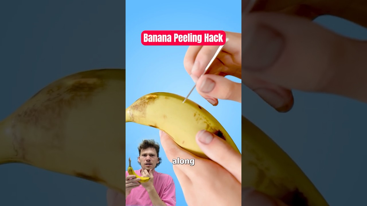 Banana Peeling Hack!