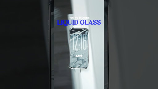 Change Liquid Glass in iOS 27 #apple #iphonetips #ios27 #liquidglass #iphone #tech