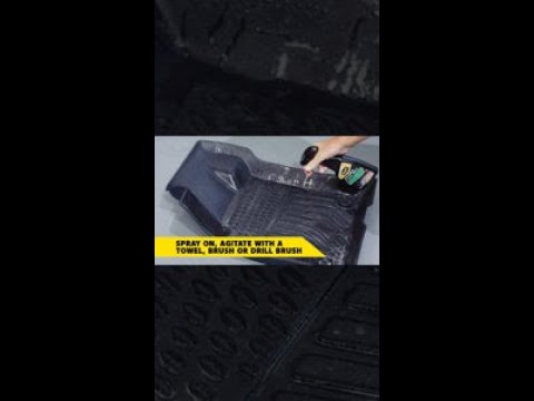 Meguiar’s Foaming Floormat & Carpet Cleaner – All Weather Floor Mat & Carpet Cleaner Spray in One