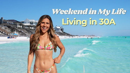 the perfect weekend in 30A Florida - friends, dolphins, babies, and boat rides