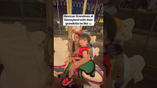 Mexican Grandmas at Disneyland be like 😂#grandma #disneyland #disney #comedyskits #comedyskit