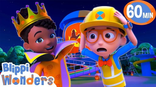 Halloween Spooky Scavenger Hunt! | Blippi Wonders Educational Videos for Kids