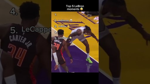 Top 5 LeBron James moments 😭