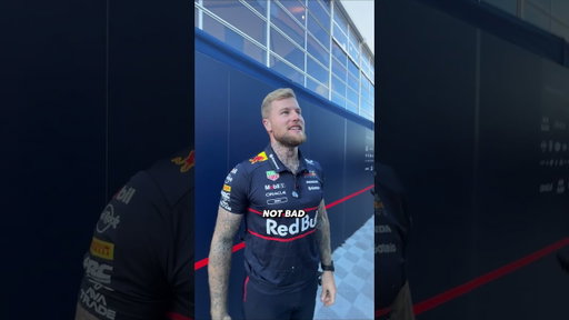 Seems our guys really do have wings 🪽 😮 #F1 #RedBullRacing