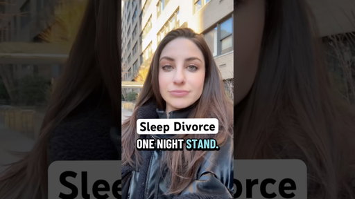Good thing the walk of shame is to the other bedroom… 🤣 #funny #sleep #divorce #bedwars