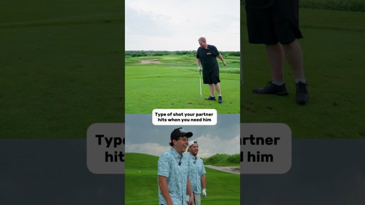 Your scramble partner when you need him #golf