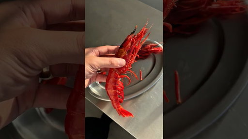 Fancy snack 🦐 #cooking #carabineros #shrimp #snacks
