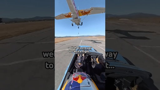 Picked Up By A Plane 🫨