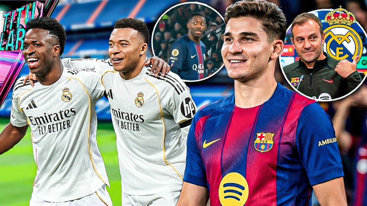 ¡Bienvenida culé a Julián! Manda mensaje al Madrid | Revelan pacto Vini-Mbappe | Dembele se burla