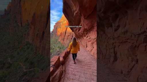 You & me + Zion National Park? 🥹 📍Utah, USA 🏜️#usatravel #nationalparks