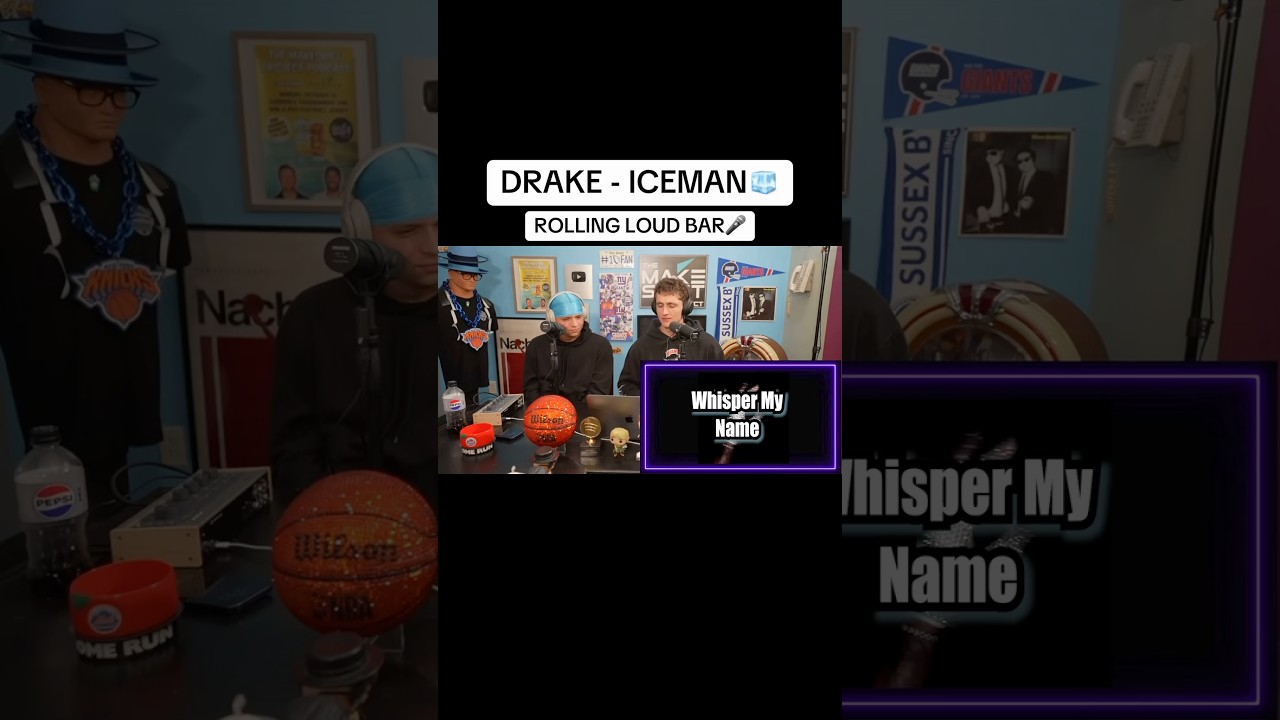 DRAKE ICEMAN🧊 - ROLLING LOUD BAR🎤 #fyp #music #drake #rollingloud #iceman