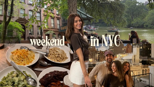 weekend in New York | central park, jonas brothers concert, boppin around the city, eats & drinks