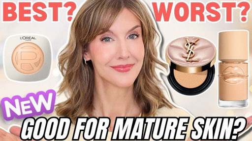 3 Best & Worst NEW Foundations for Mature Skin | 2026 Foundation Roundup