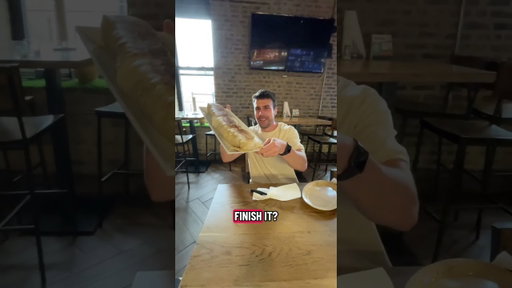 Could you eat this entire 7 pound burrito - Chicago’s largest??