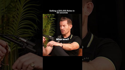 Jeremy Miner sells a Rolex
