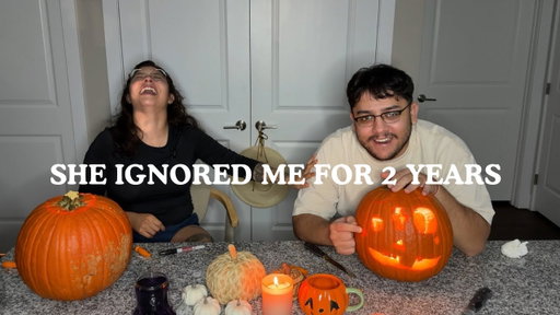 MEET MY GIRLFRIEND | Pumpkin Carving QnA