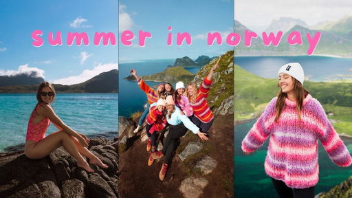 summer in the lofoten islands