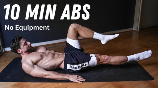 10 Minute ABS | No Equipment | Rowan Row