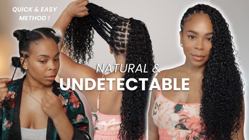 Trying The VIRAL MIRACLE KNOTS Method | Boho Crochet THE EASIEST TUTORIAL ! Ft. Lashey Hair