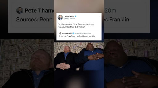 James Franklin after getting fired 🤣