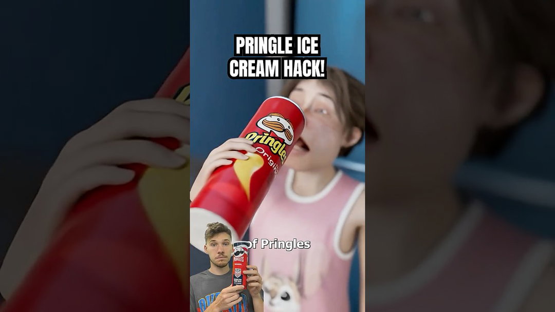 Pringle Ice Cream Hack!