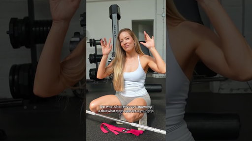 By popular request from my stories, how to use lifting straps 💪
