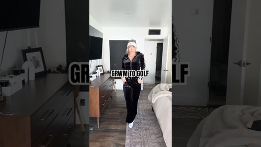 GRWM to go golfing! With AceGolfs #golf #viral #acegolfs