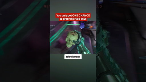 Blink and you'll miss this Halo Campaign Evolved skull