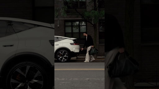 In the city with the Polestar 3 SUV. @PolestarCars #Polestar3