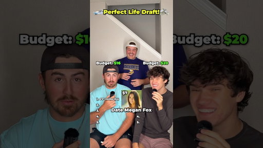 Perfect Life Draft!🤑🏝️ #relatable #games #draft