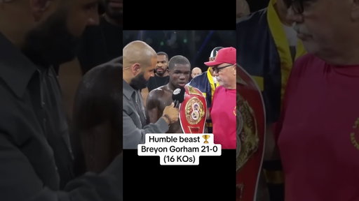Humble Champion 🏆 #breyongorham #otx16 #otx #boxing