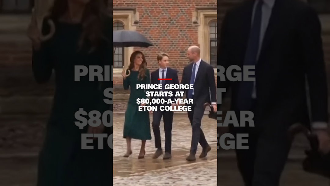 Prince George starts at elite $80,000-a-year Eton College