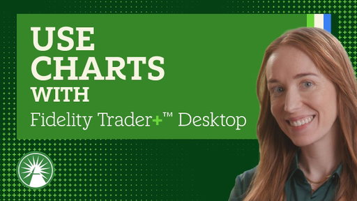 How To Use Charts On Fidelity Trader+® Desktop | Fidelity Investments
