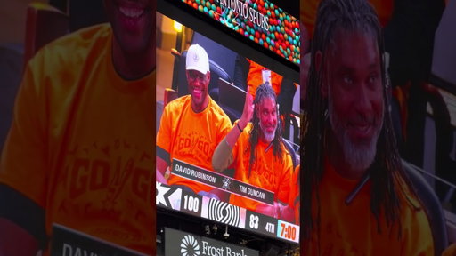 these two 🤣 #spurs #nba #sanantonio #davidrobinson #timduncan