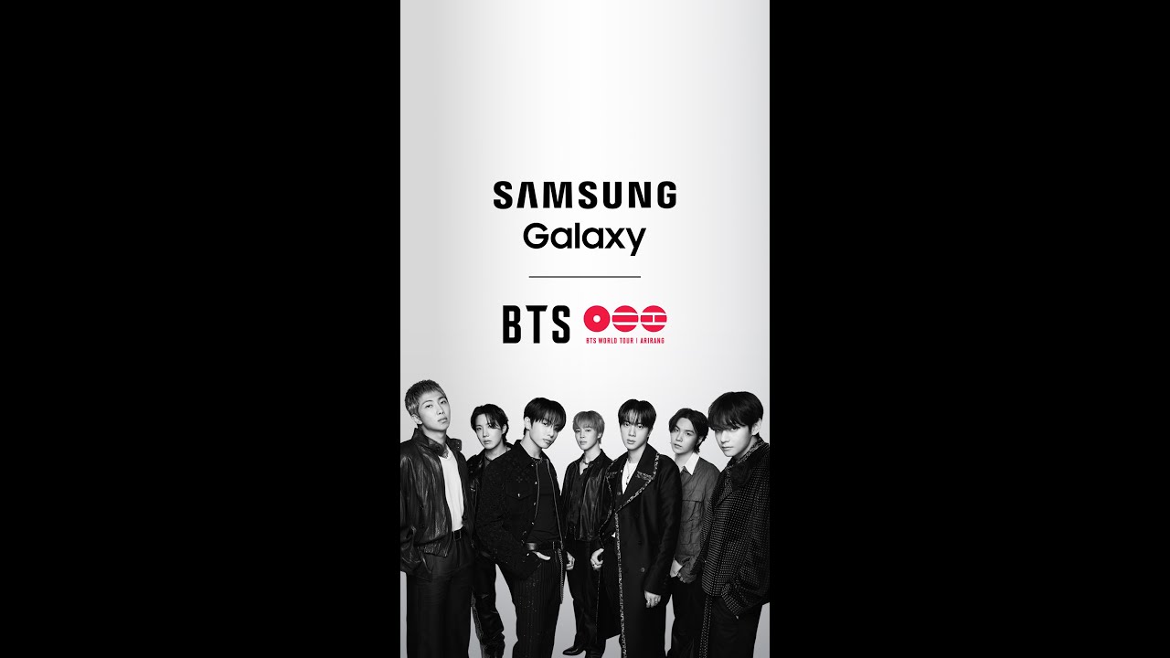 BTS World Tour 'ARIRANG' | A new journey begins with Galaxy | Samsung