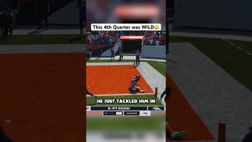 This 4th Quarter was WILD in Madden 26 #madden26 #gaming #thegoosetv #fyp #madden