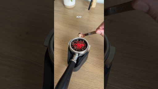 Adding nerds to an espresso shot?