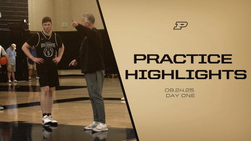 Day One Practice Footage | Purdue Men's Basketball