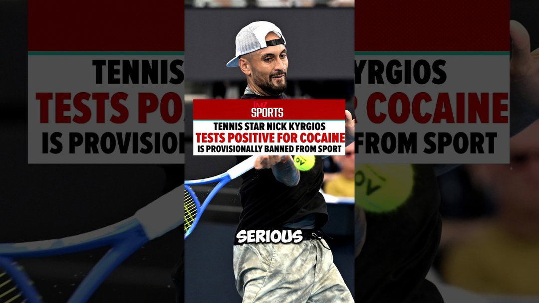 Tennis Star Nick Kyrgios Tests Positive For Cocaine
