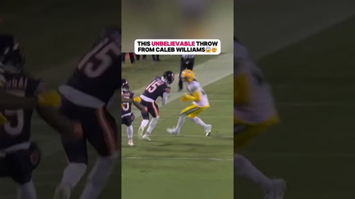 Is THIS Caleb Williams Most Impressive Throw in the NFL? 🤔