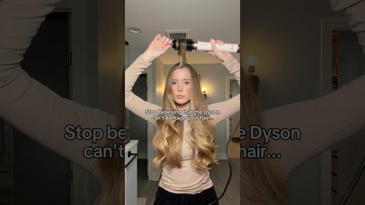 Stop believing that the Dyson can’t damage your hair…