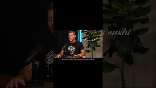 SUSHI lovers might not like what Josh Macin has to say about parasites. 🍣🪱😳