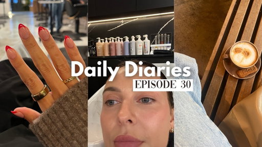 travel prep, revolve haul, new hair | daily diaries ep. 30