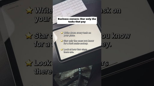 Busy Isn’t Productive