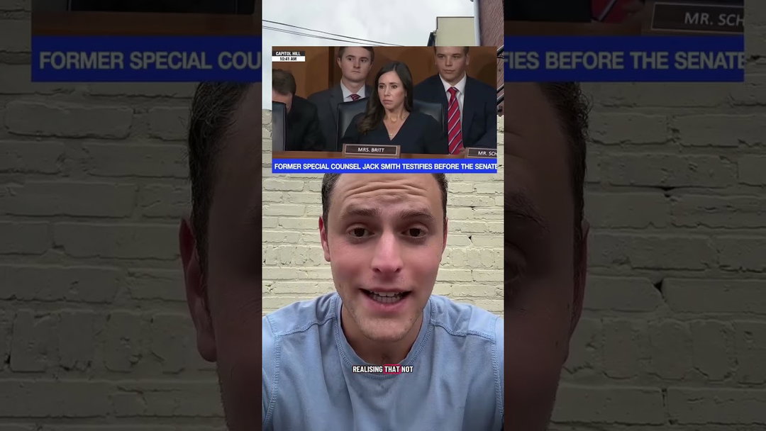 They had a close-up of Katie Britt’s face as she realized how bad the Jack Smith hearing was going.￼