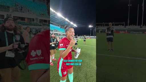 Core memory for our rookie 🥹 #celly #goal #kansascity #soccer #nwsl
